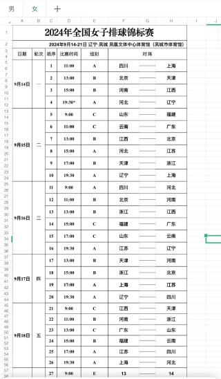 中国女排超级联赛赛程(20202021中国女排超级联赛赛程)