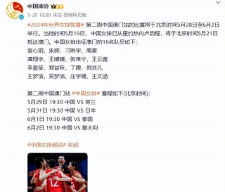 女排最新消息今日安排(女排最新消息今日安排比赛)