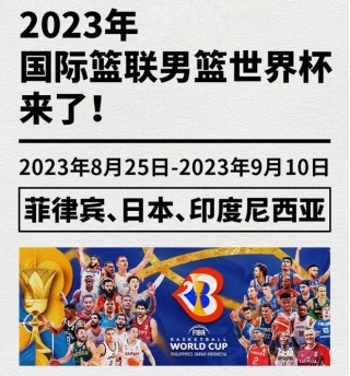 2023男篮世界杯(2023男篮世界杯冠军)