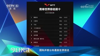 世界男子乒乓球排名(2020世界男子乒乓球排行榜)