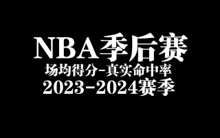 nba季后赛赛程表2023直播的简单介绍
