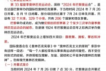 2024年奥运会举办时间(2024年奥运会如期举行吗)