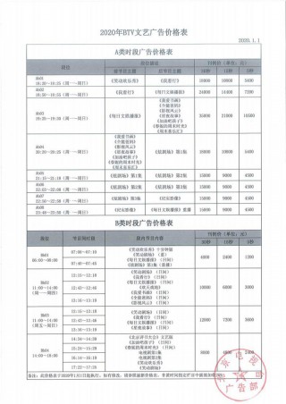 中央电视台一套广告价目表(中央电视台一套广告价目表CCTV13)