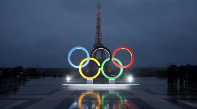 奥运五环(奥运五环是什么颜色的图片)  第1张