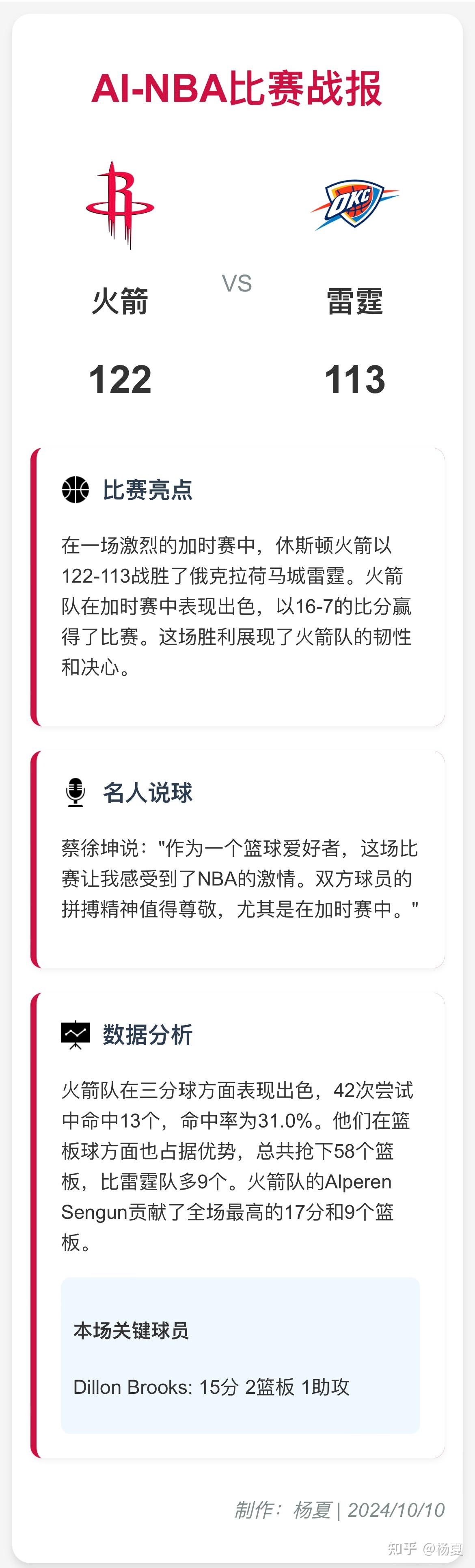 火箭季前赛赛程(火箭季前赛赛程公布)  第1张